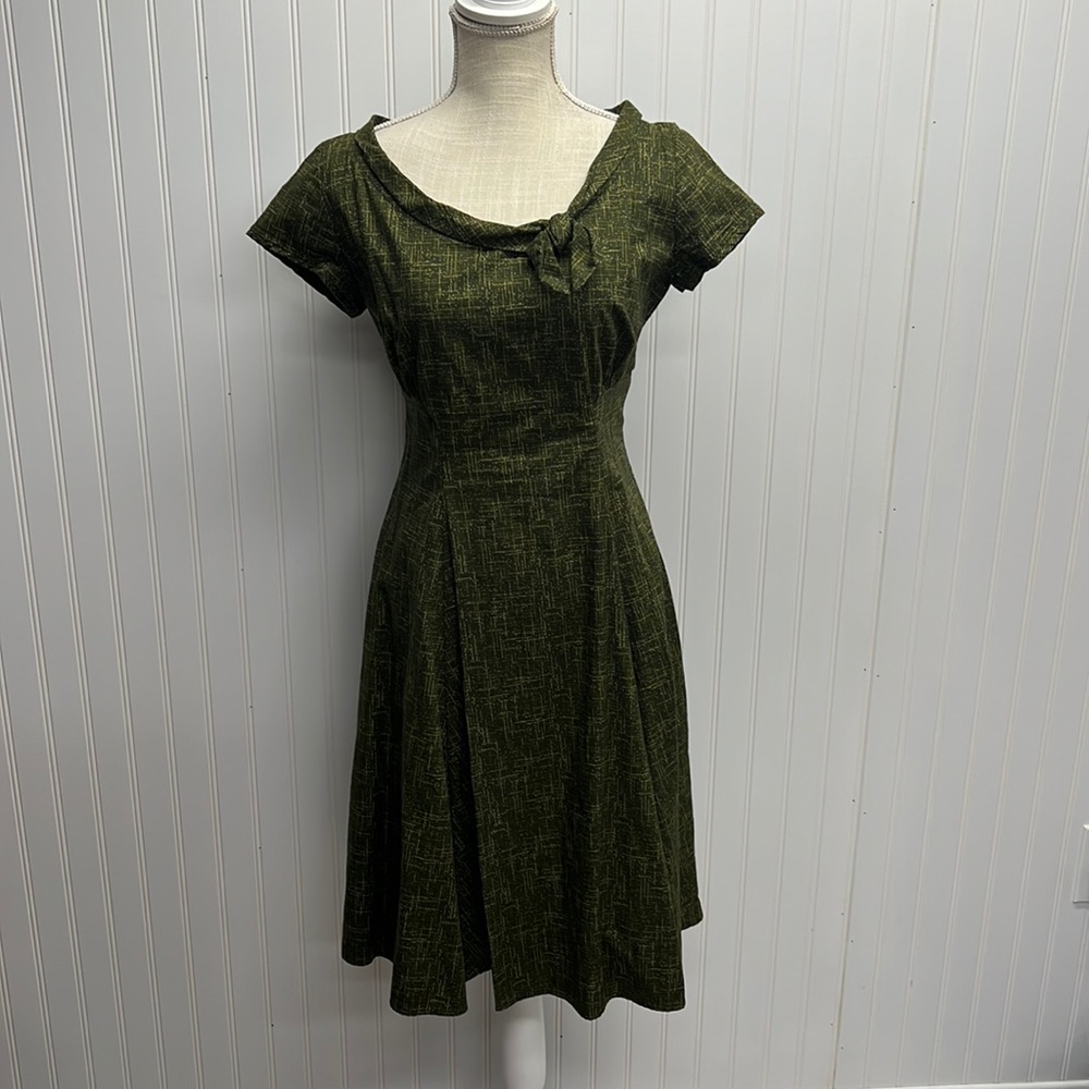 Heart of Haute Retro Style Dress Sz L